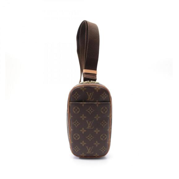 LOUIS VUITTON Brown Monogram Leather Fanny Pack - Picture 1 of 8